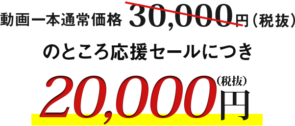応援セールにつき特別価格